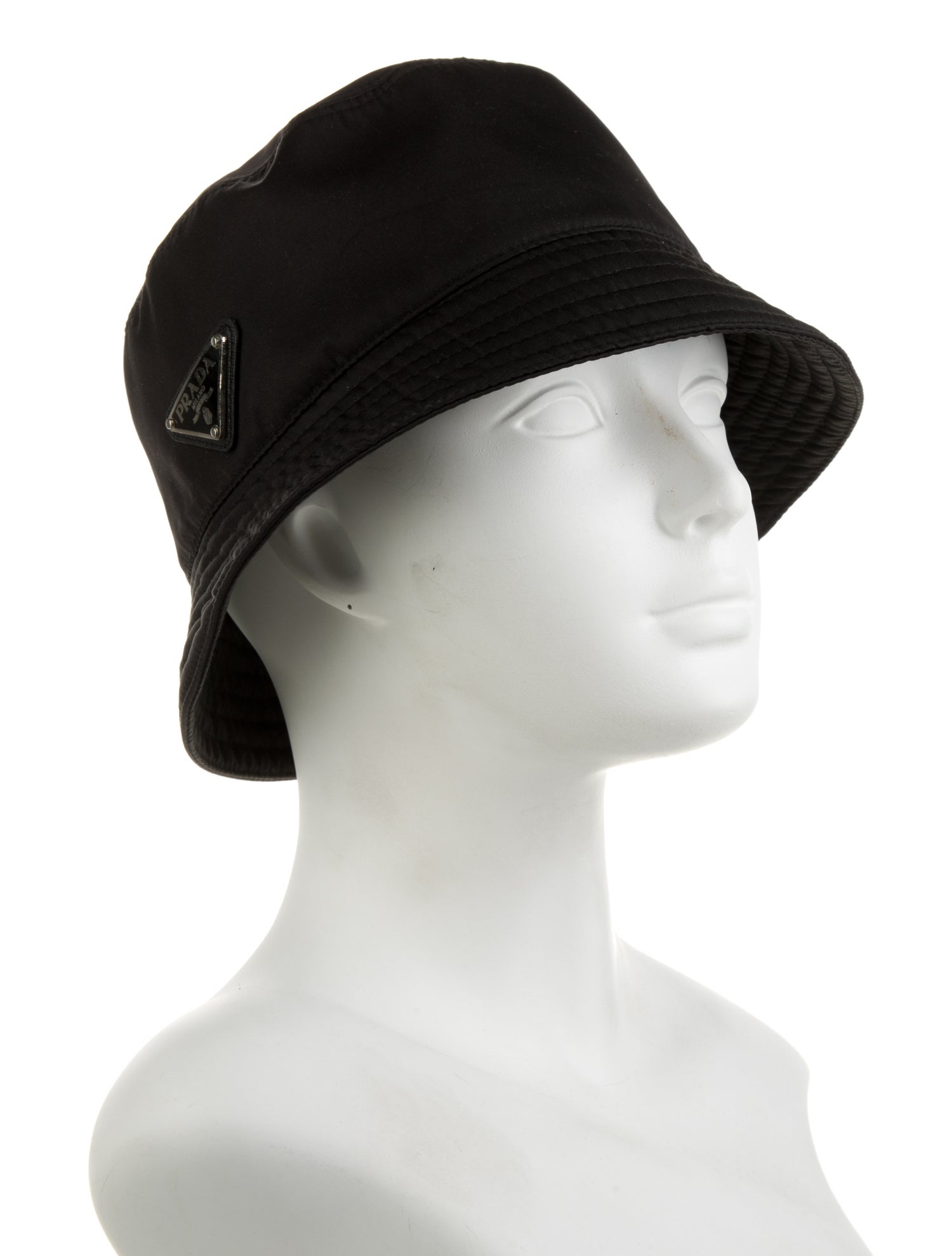 Prada Bucket Hat - Black Hats, Accessories - PRA969080 | The