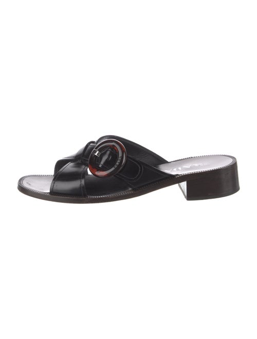 Prada Patent Leather Slides