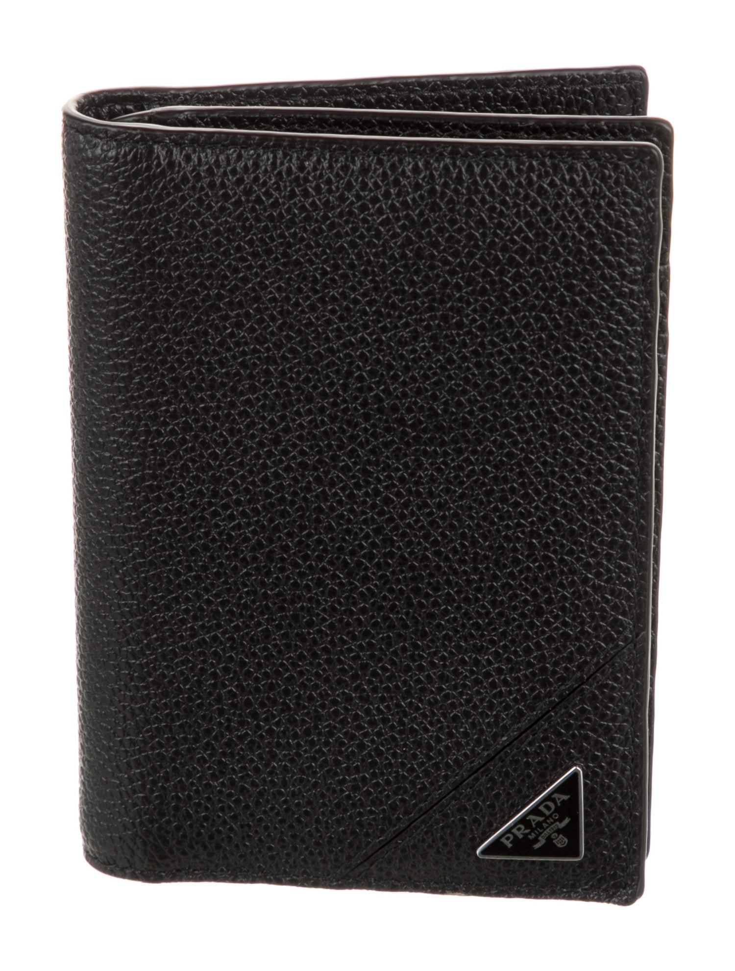 Prada Vitello Daino Leather Bifold Wallet