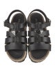 Prada Rubber Slingback Sandals