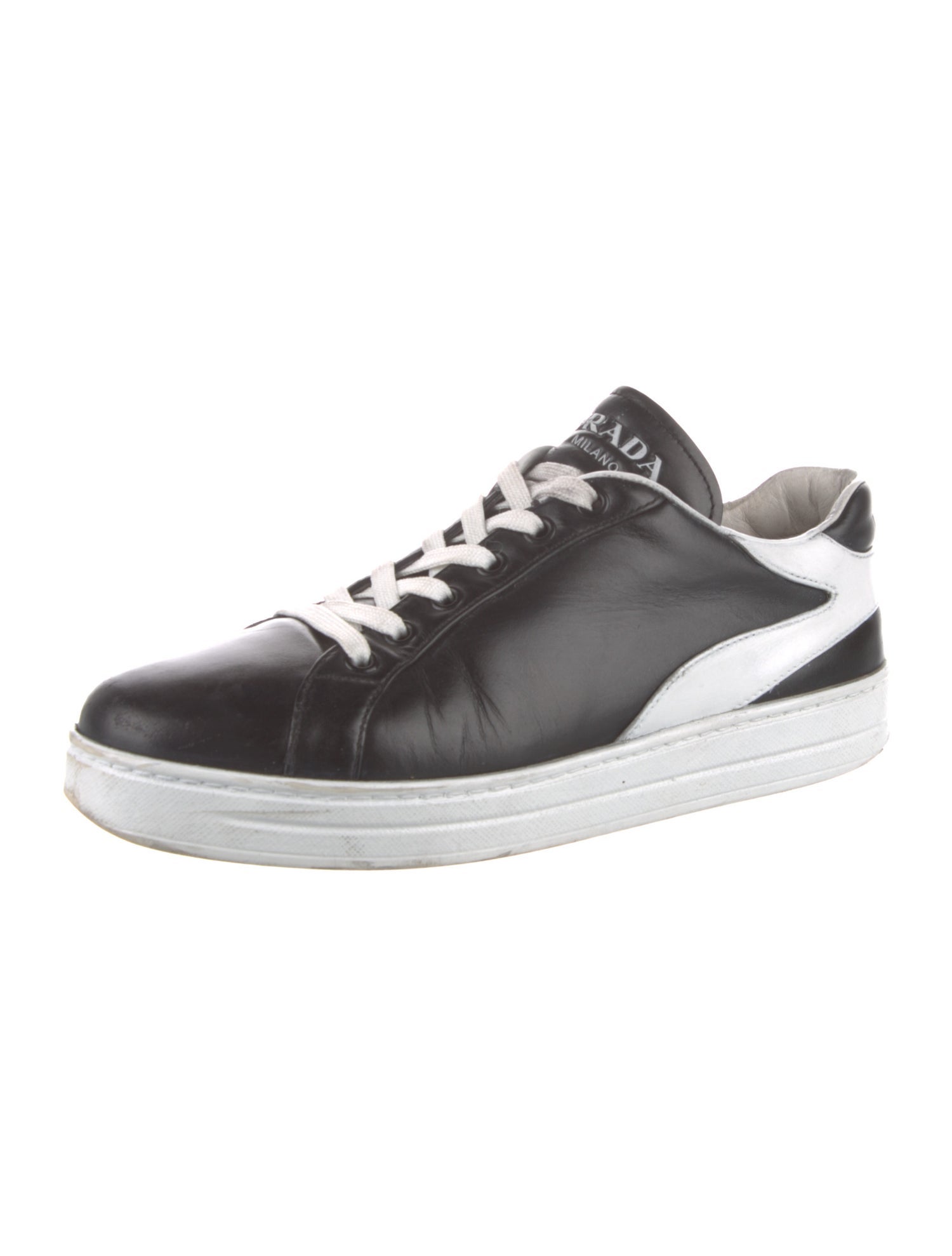 Prada Leather Sneakers