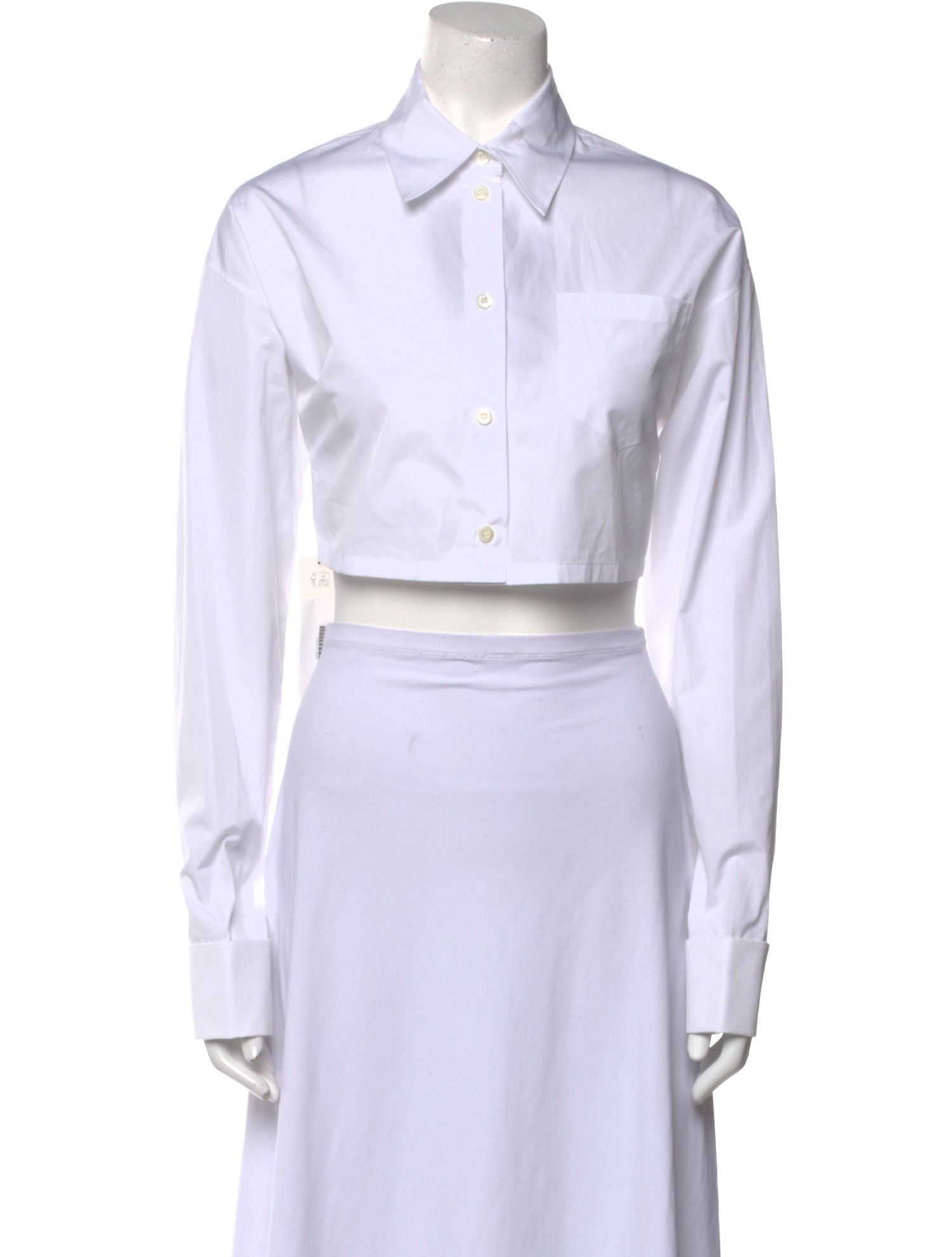 Prada 2023 Long Sleeve Crop Top w/ Tags