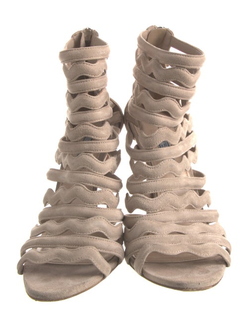 Prada Suede Gladiator Sandals