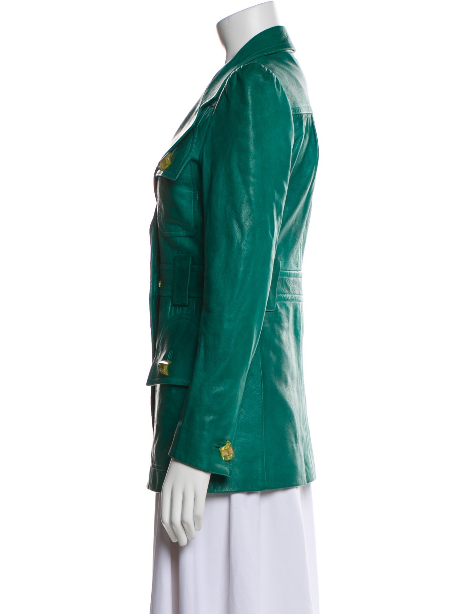 Prada 2020 Leather Blazer