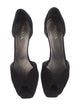 Prada Suede Cutout Accent D'Orsay Pumps