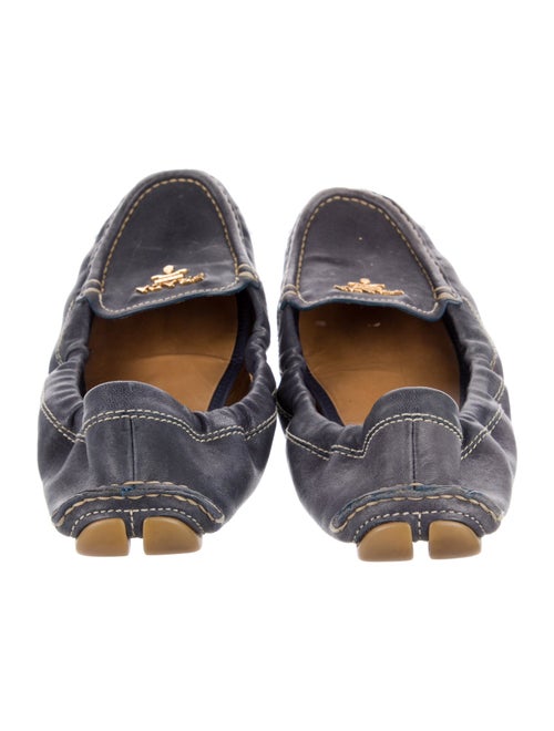 Prada Leather Moccasins