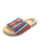 Prada Terry Cloth Striped Espadrilles