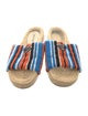 Prada Terry Cloth Striped Espadrilles
