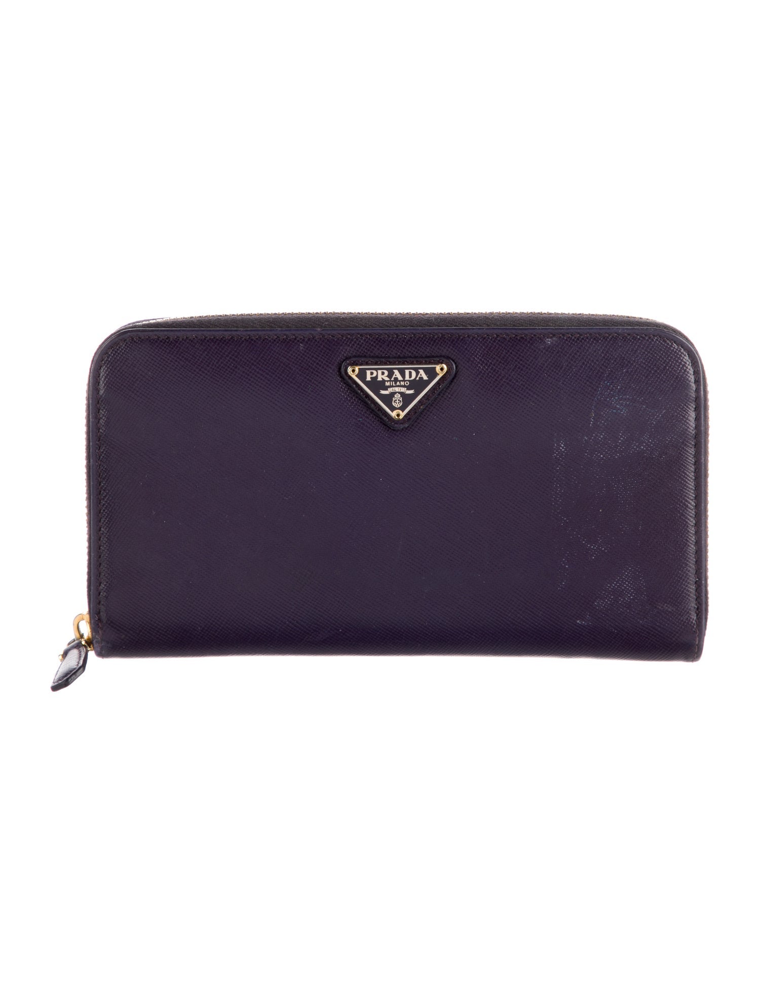 Prada Saffiano Lux Leather Continental Wallet