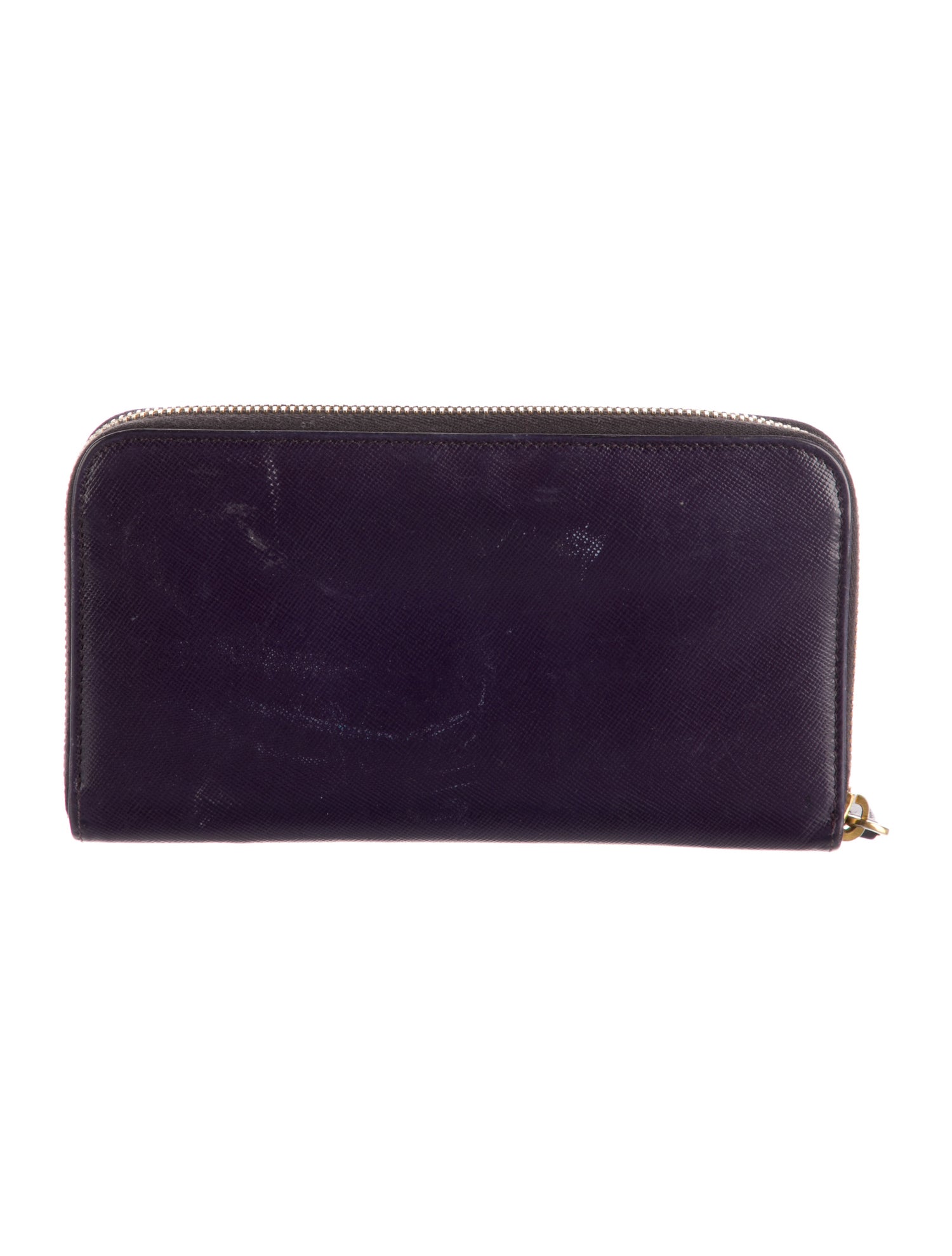 Prada Saffiano Lux Leather Continental Wallet
