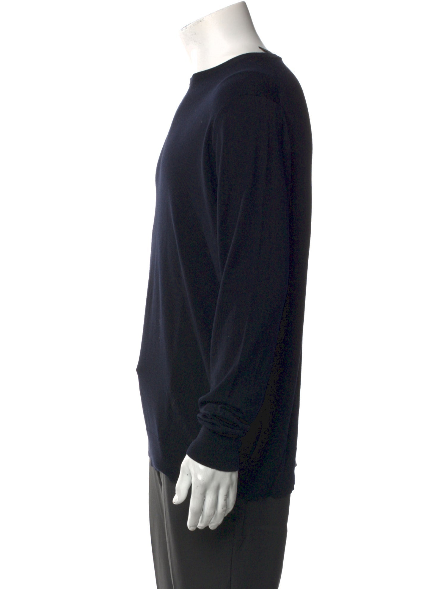 Prada Crew Neck Long Sleeve T-Shirt