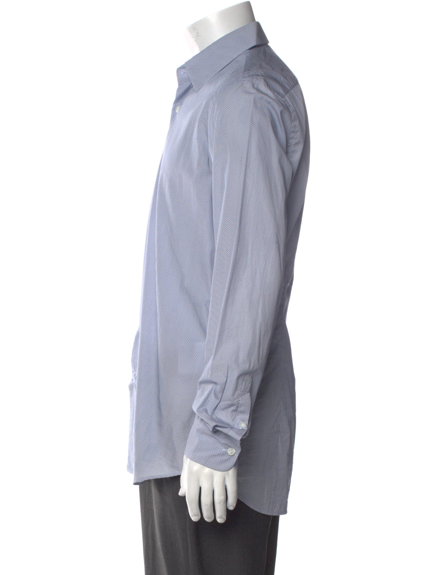 Prada 2017 Striped Dress Shirt