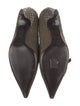 Prada Tweed Tweed Pattern Pumps