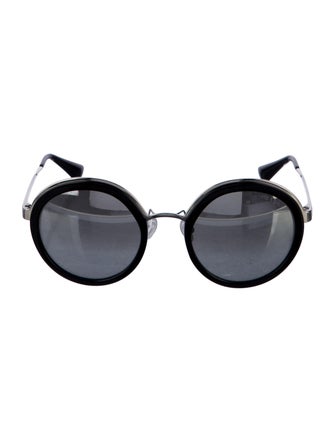 Prada Round Tinted Sunglasses