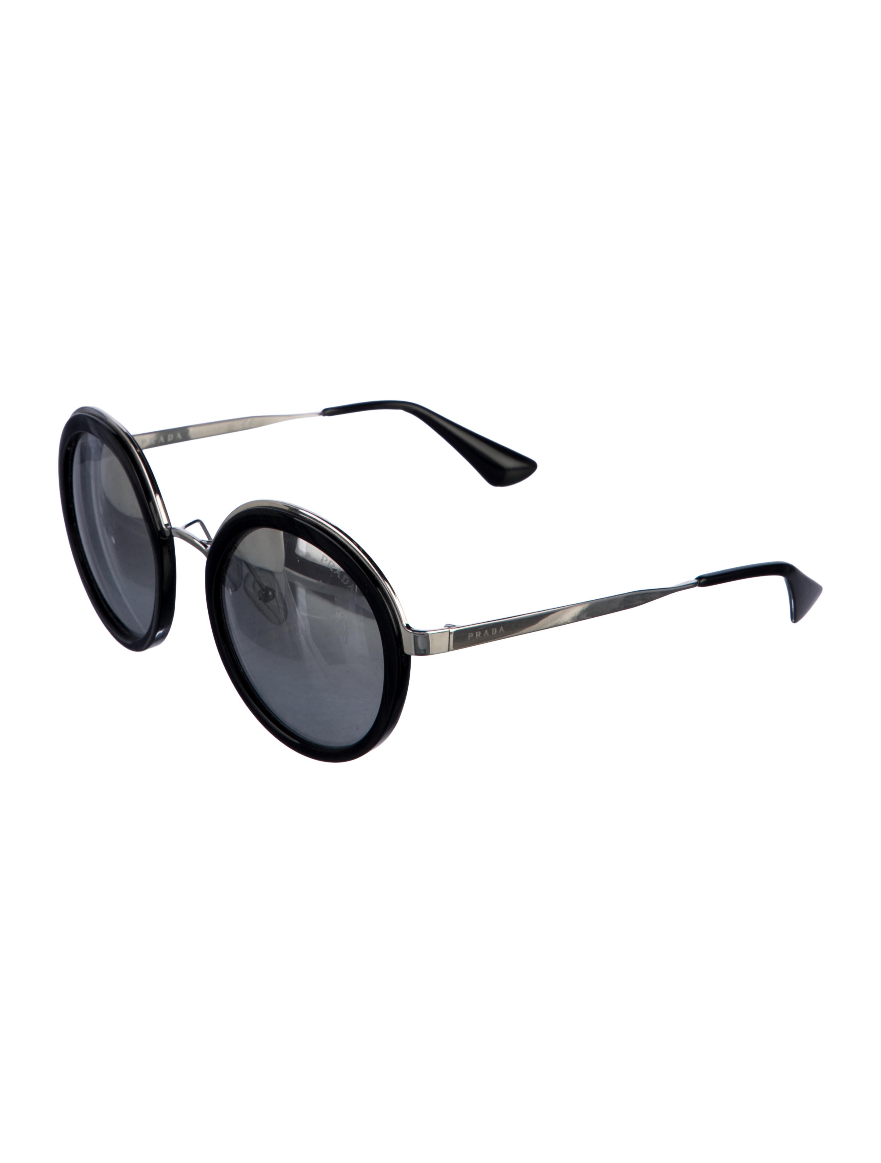 Prada Round Tinted Sunglasses