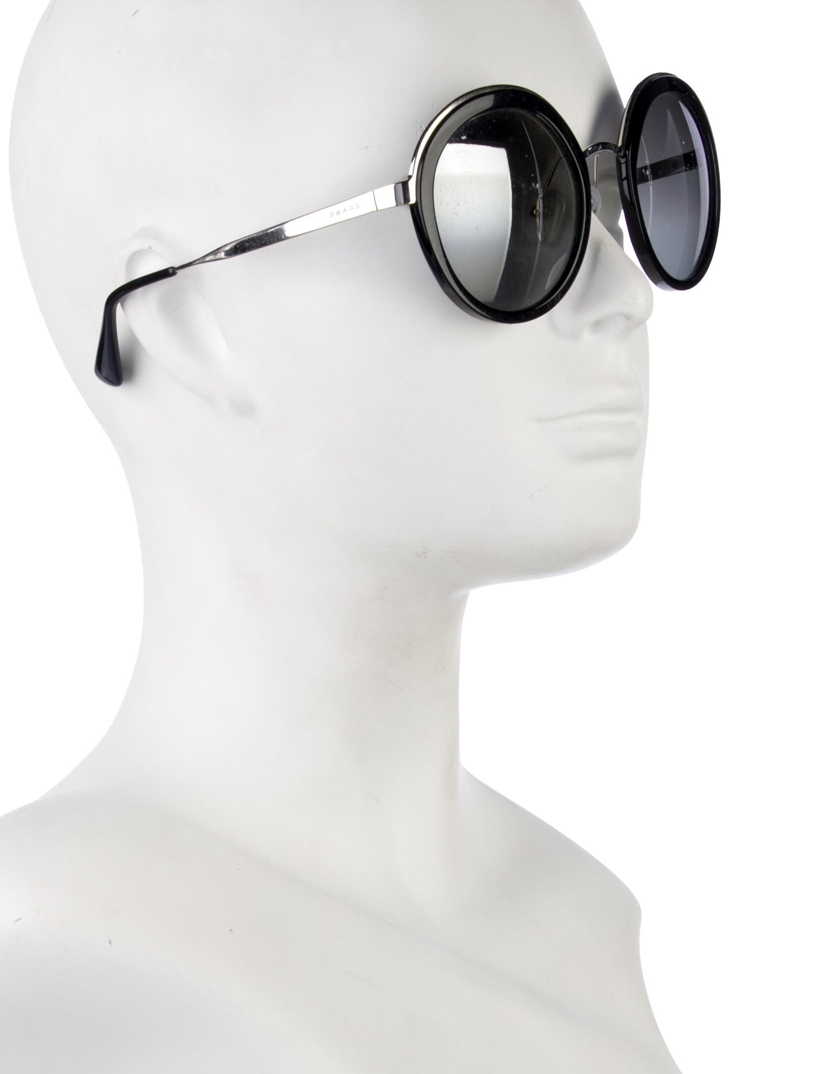 Prada Round Tinted Sunglasses