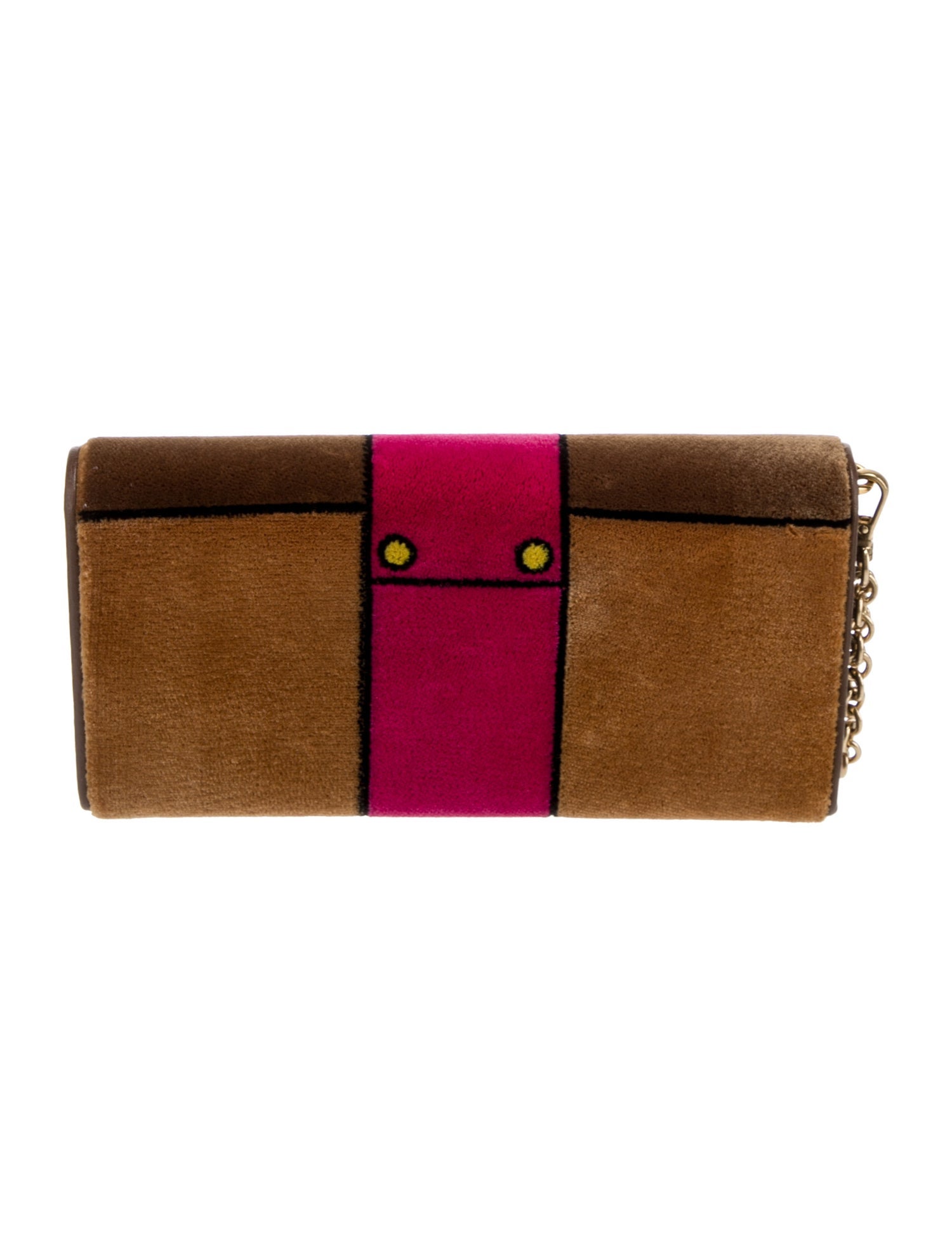 Prada Velvet Cahier Clutch