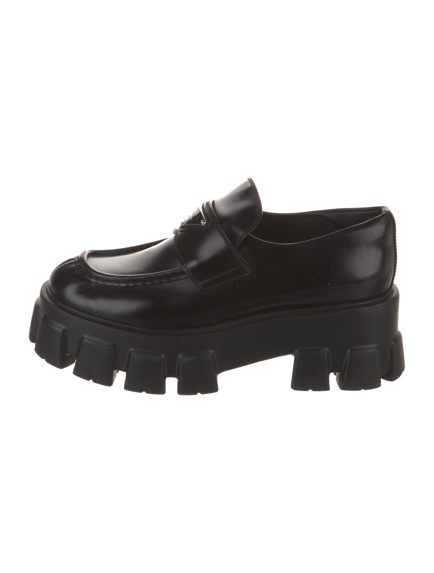 Prada Leather Mary Jane Flats