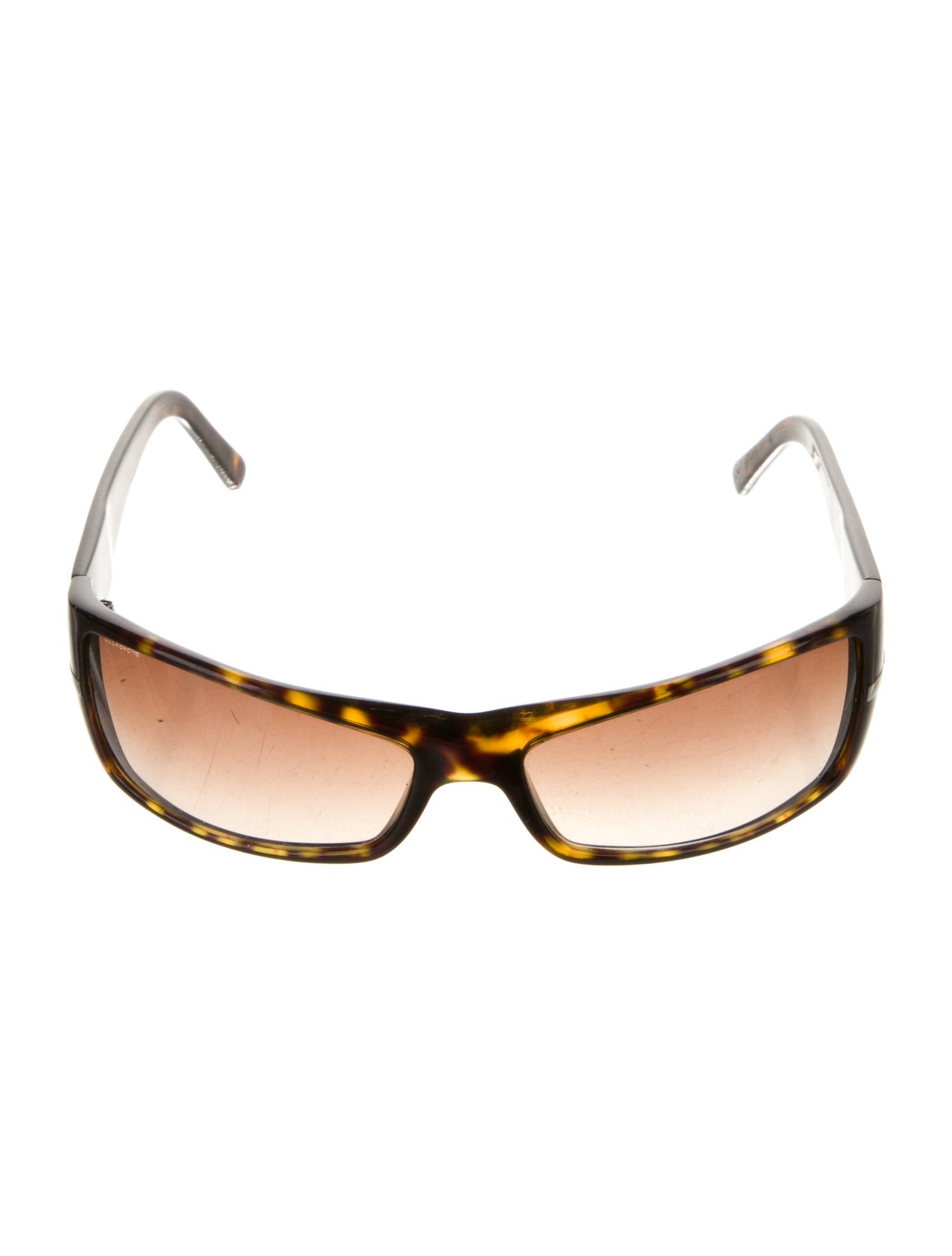 Prada Printed Sunglasses Shield Sunglasses