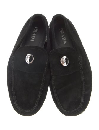 Prada Suede Loafers