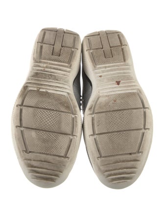 Prada Mesh Crystal Embellishments Sneakers
