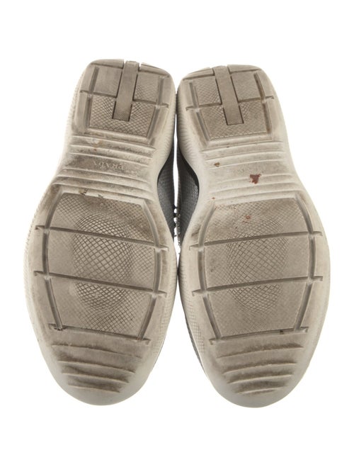 Prada Mesh Crystal Embellishments Sneakers