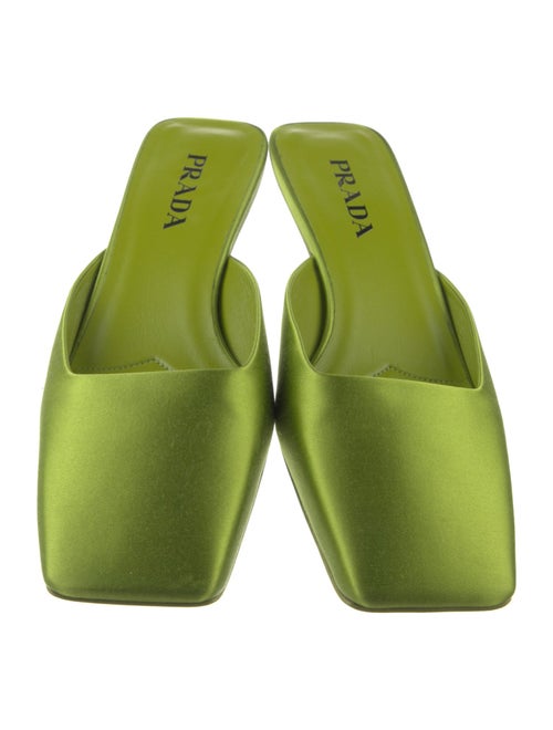 Prada Satin Mules
