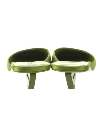 Prada Satin Mules