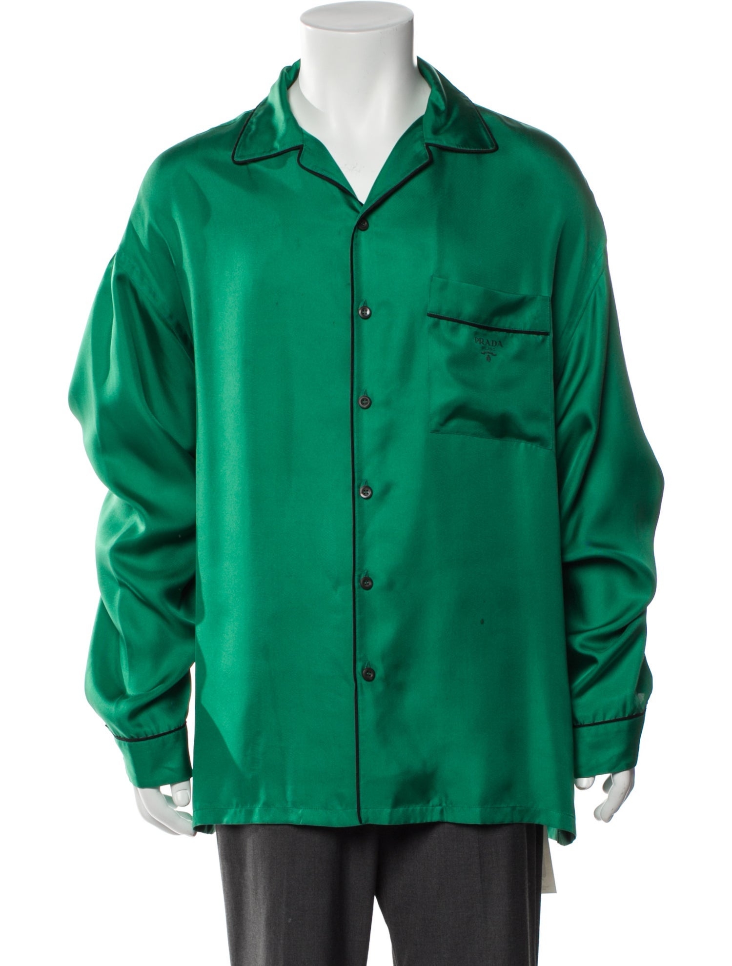 Prada 2022 Silk Pajama Top Pajama Top