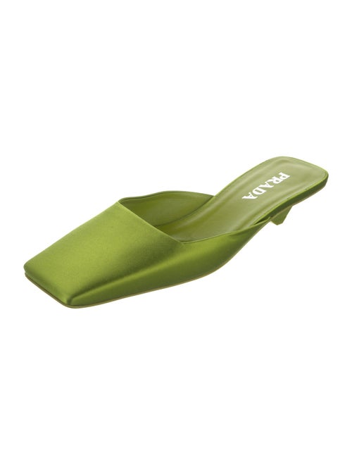 Prada Satin Mules