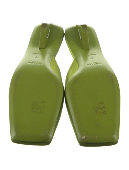 Prada Satin Mules