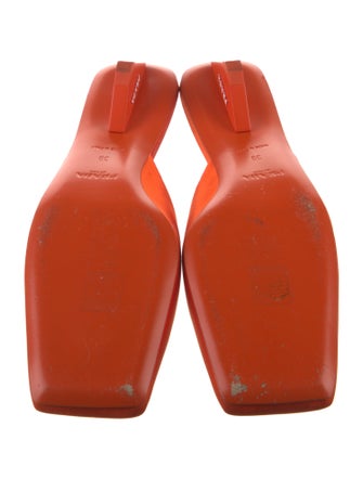Prada Satin Mules