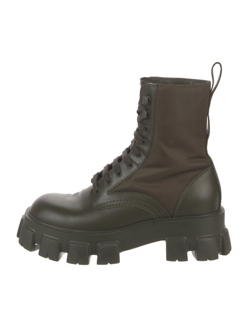 Prada Nylon Combat Boots