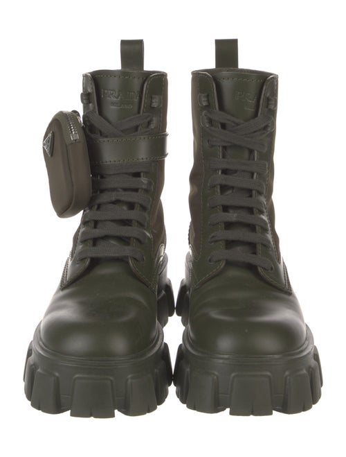 Prada Nylon Combat Boots