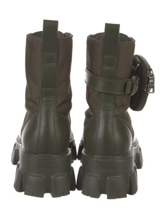 Prada Nylon Combat Boots