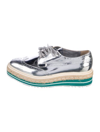 Prada Leather Oxfords