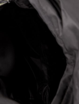 Prada Saffiano Leather Tessuto Stampata Backpack