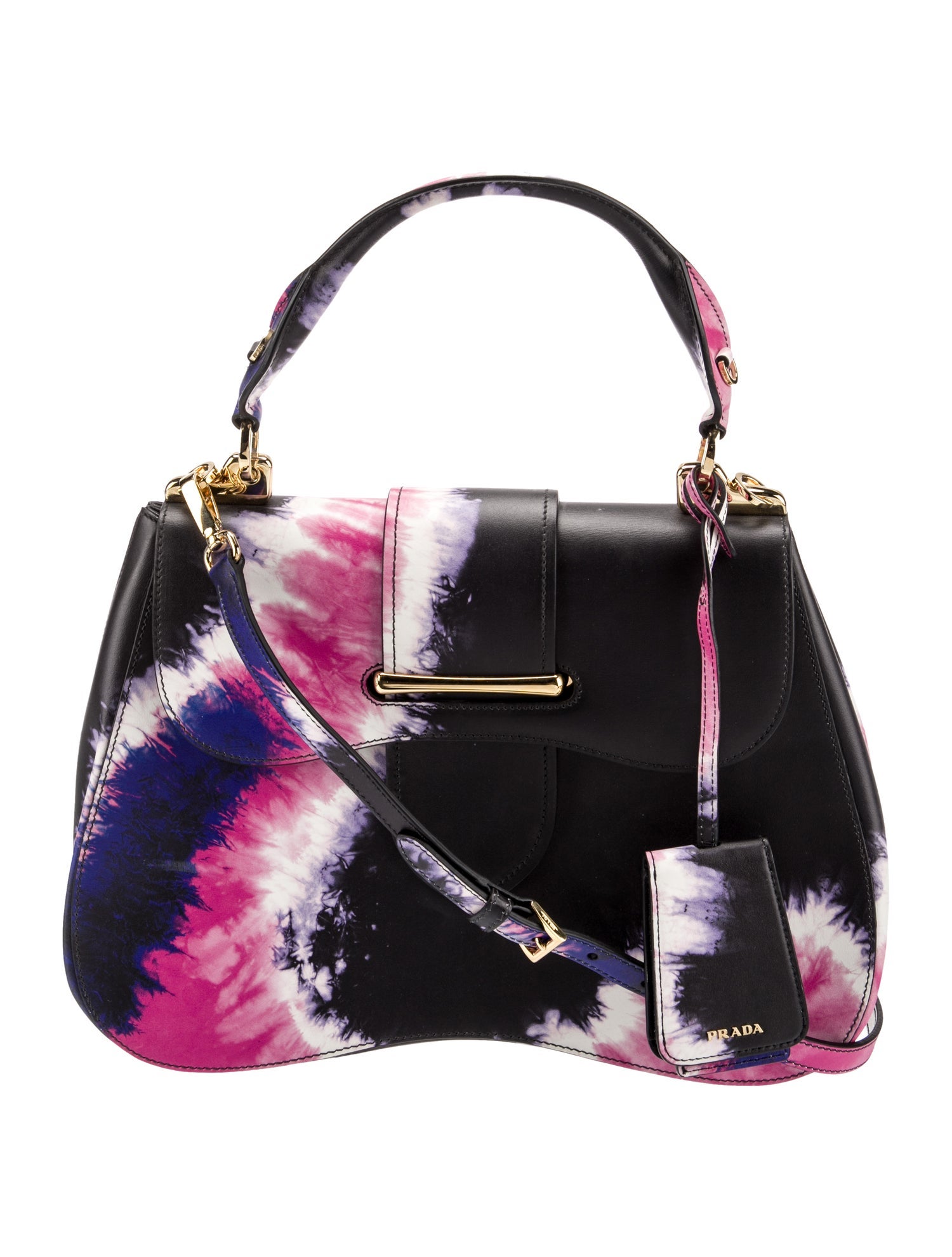 Prada City Calf Leather Sidonie Large