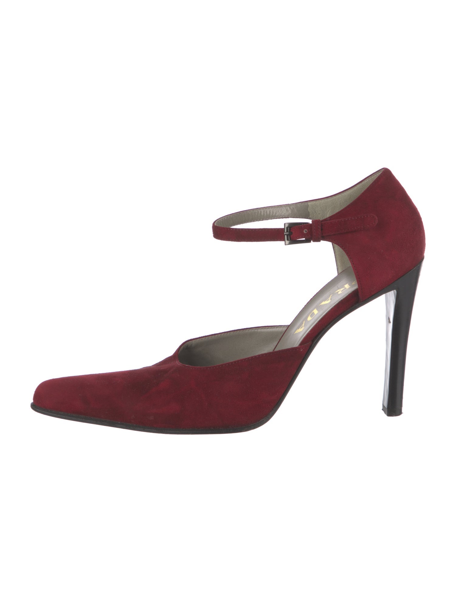Prada Suede D'Orsay Pumps