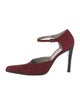 Prada Suede D'Orsay Pumps