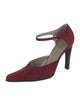 Prada Suede D'Orsay Pumps
