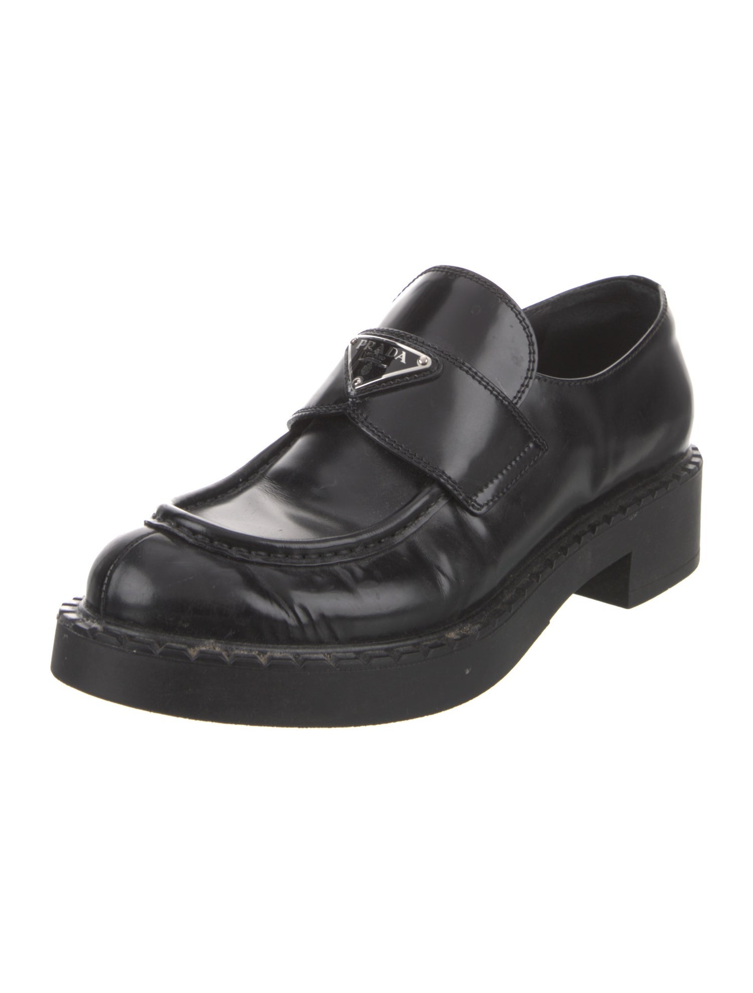 Prada Leather Oxfords