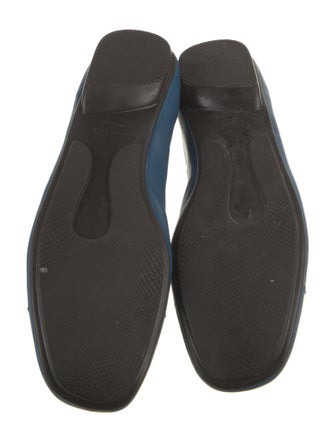 Prada Leather Bow Accents Flats