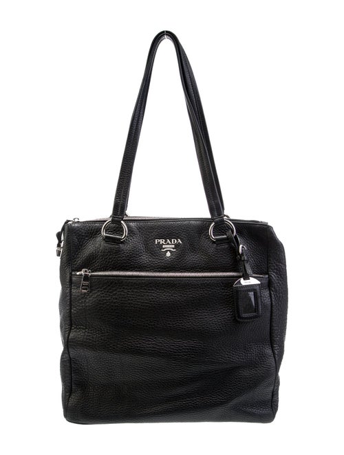 Prada Vitello Leather Tote