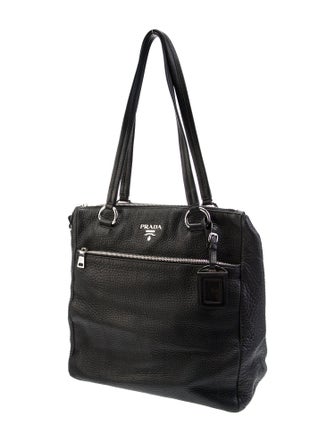 Prada Vitello Leather Tote