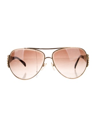Prada Aviator Gradient Sunglasses