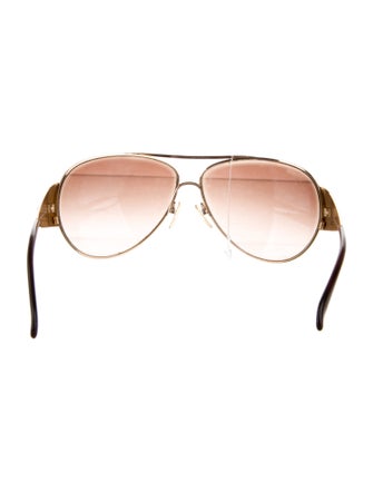 Prada Aviator Gradient Sunglasses
