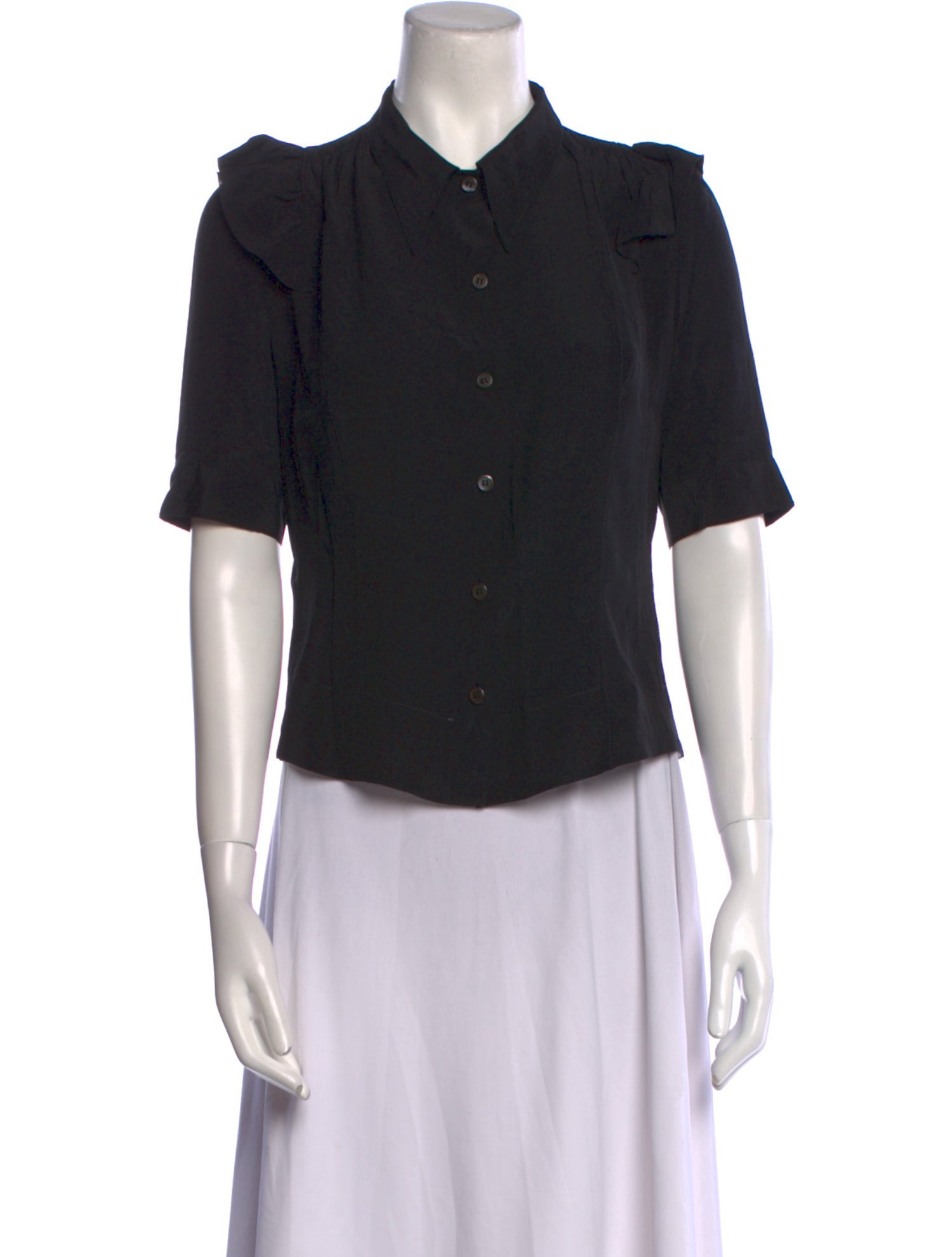 Prada Vintage 2007 Button-Up Top