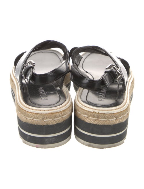Prada Leather Espadrilles
