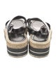Prada Leather Espadrilles